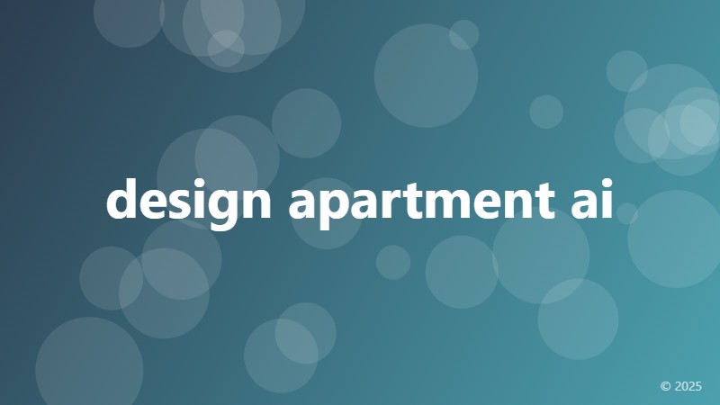 design apartment ai