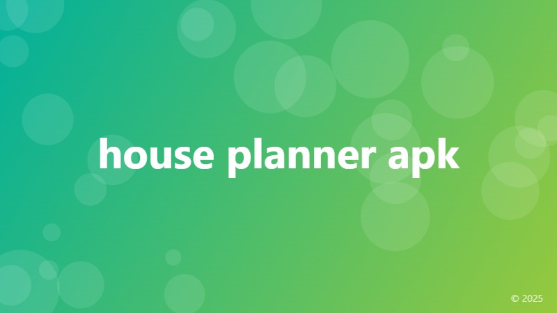 house planner apk