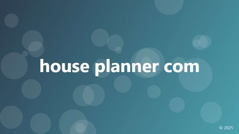 house planner com